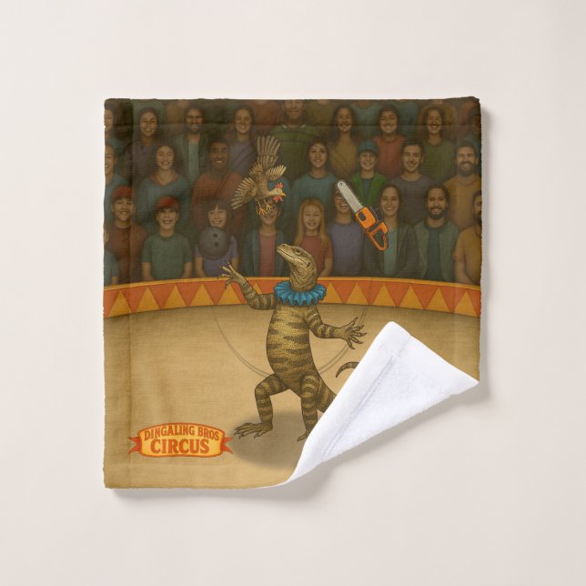 Payaso goanna de circo (Toallita)