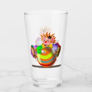 Payaso loco feliz