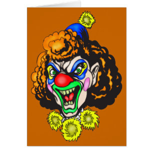 Payaso malvado repugnante