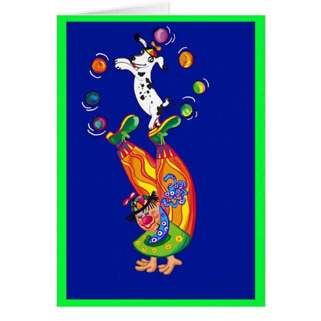 Payasos alrededor (en blanco dentro) (Frente)