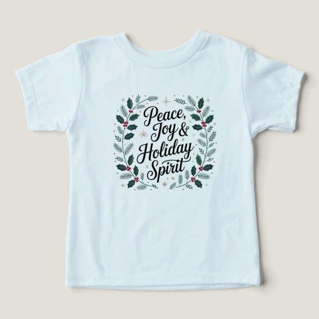 Paz, Alegría y Espíritu Navideño (Diseño delantero )
