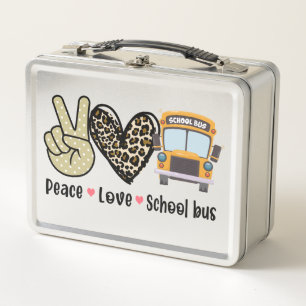 Paz, amor, autobús escolar