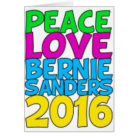 Paz Amor Bernie Sanders 2016