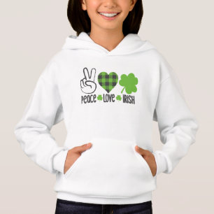 Paz Amor Diseño Irlandés del Día de San Patricio-6