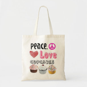 Paz, amor, pastelitos para la bolsa