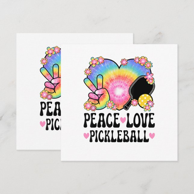 Paz Amor Pickleball (Anverso / Reverso)