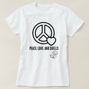 ¡Paz, Amor y Conchas! - Camiseta de Conchero para 