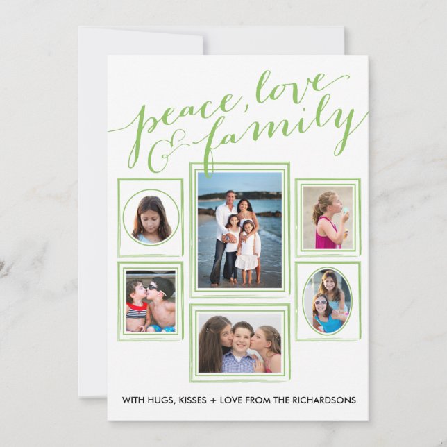 Paz, Amor y Familia Verde (Anverso)