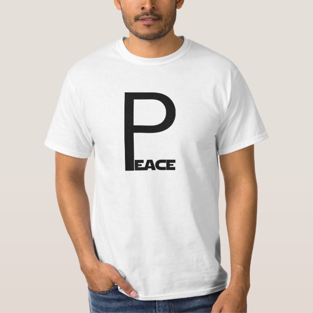Paz - Camiseta Premium (Anverso)