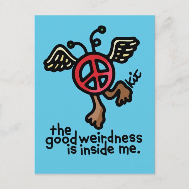 paz de la postal extraña (Anverso)