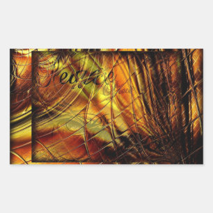 Paz de Pegatinas de vidrio