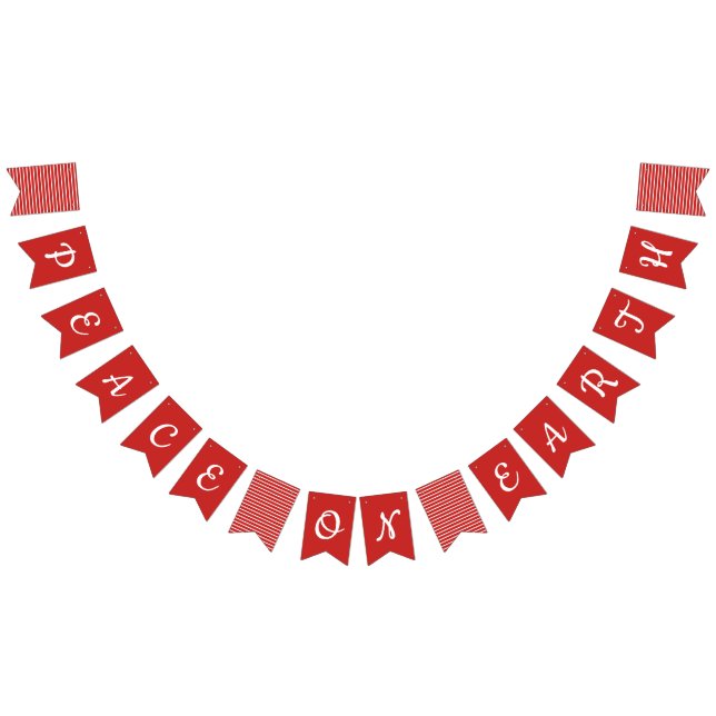 Paz en banderas del empavesado del día de fiesta (Todo)