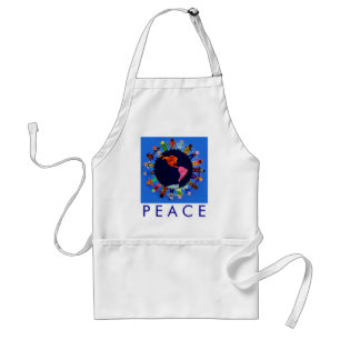 Paz en delantal de la tierra: