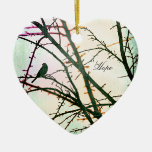 Paz en Earth~Song del ornamento del navidad de la