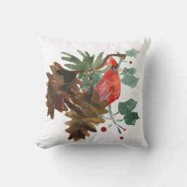 Paz en el Cojín decorativo de vacaciones en la nat