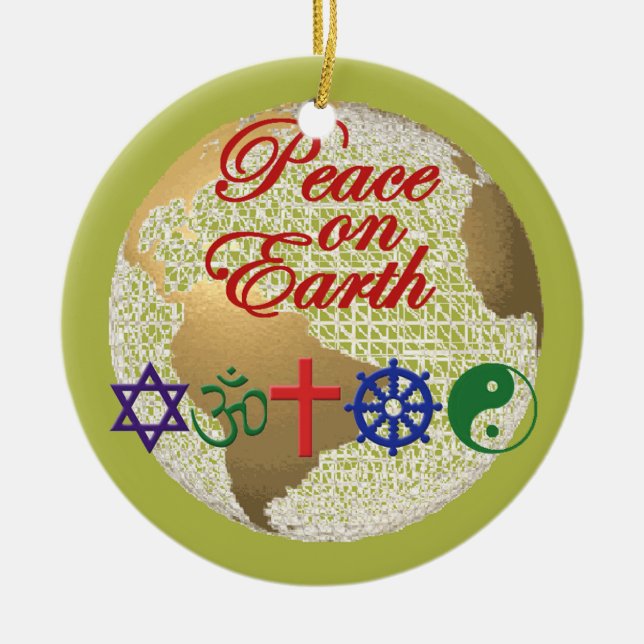 Paz en el ornamento de la tierra (Frente)