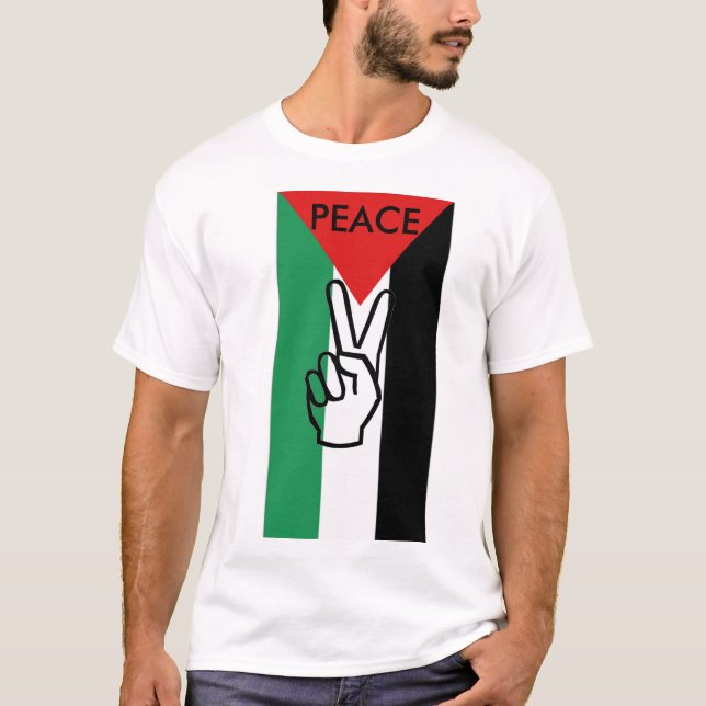 PAZ EN LA CAMISETA DE PALESTINA (Anverso)