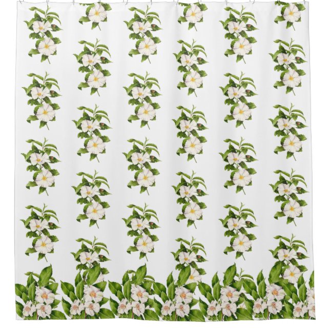 'Paz en la Tierra' en una cortina de ducha (Anverso)