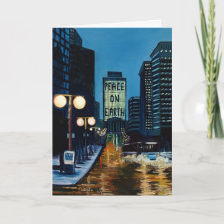 Paz en la tierra - tarjeta de Navidad de Nashville