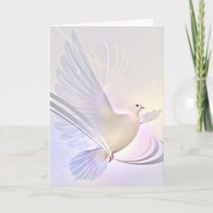 Paz en tarjeta de Navidad de la tierra