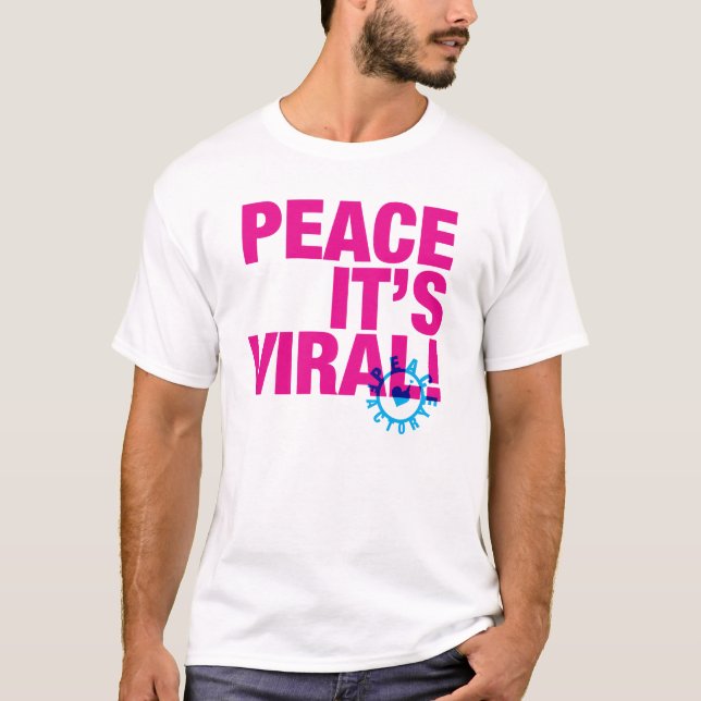 Paz es camiseta viral (Anverso)