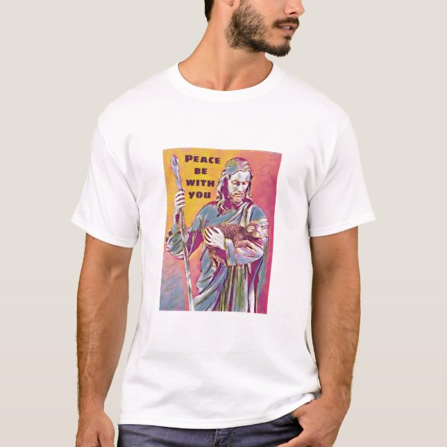 Paz Estar contigo camiseta (Anverso)