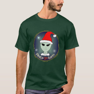Paz extranjera en la camisa de la tierra