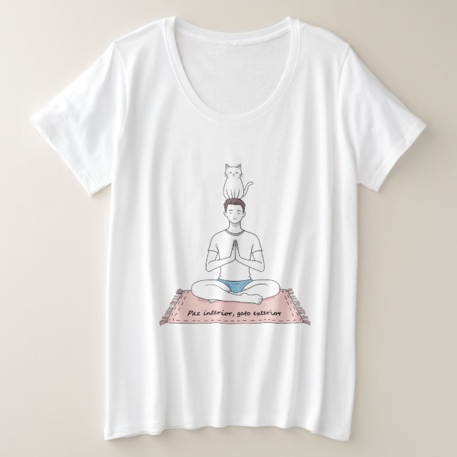 Paz Interior, Gato Exterior (Anverso del diseño)