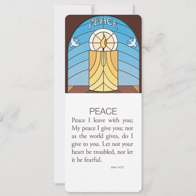 Paz - John 14 v27 (Anverso)