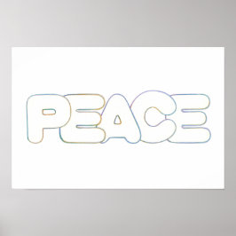 Paz, la palabra, Póster