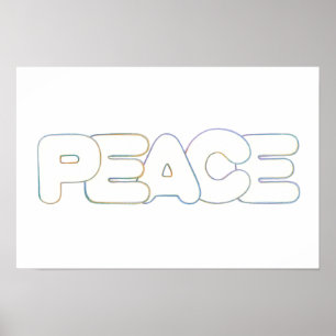 Paz, la palabra, Póster
