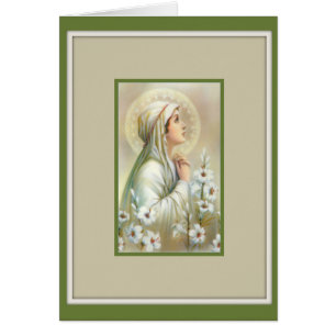 Paz mental de los lirios de Madonna del Virgen