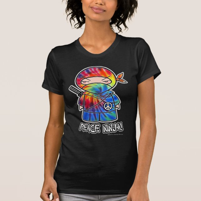 ¡Paz Ninja! Camiseta (Anverso)