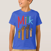 Paz para todas las camisetas (niños aptos regularm