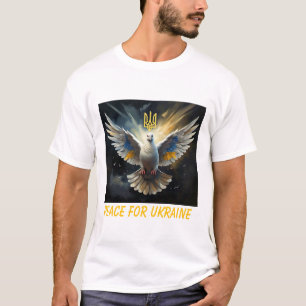 Paz para Ucrania Trident camiseta United24