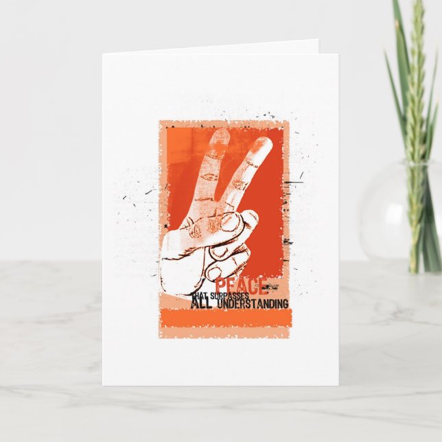 Paz… - Tarjeta (Anverso)