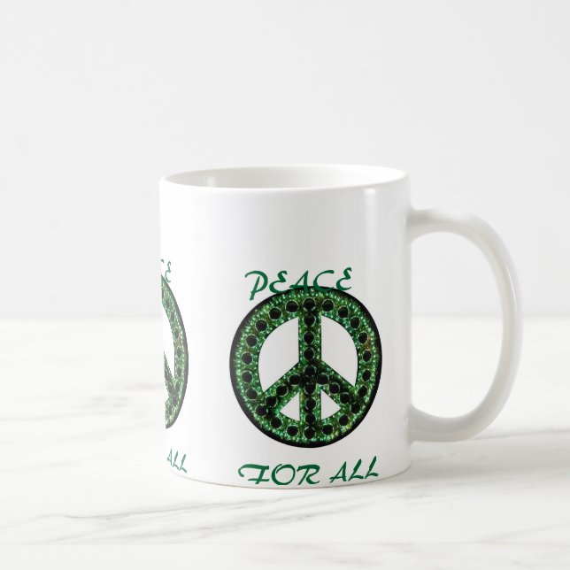 paz verde para toda la taza (Derecha)