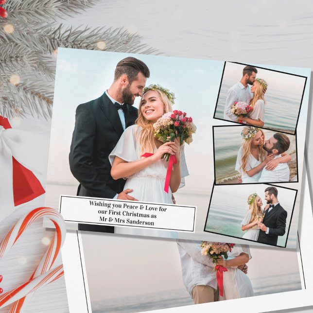 Paz y amor Primera Navidad como Sr. y Sra. Foto (Subido por el creador)