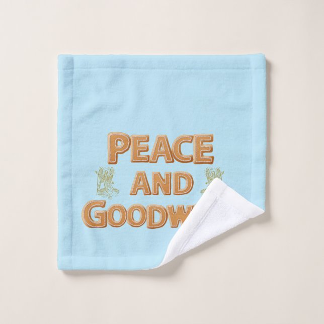PAZ Y BUENA VOLUNTAD (Toallita)