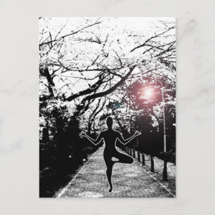 Paz y equilibrio - Postales de yoga