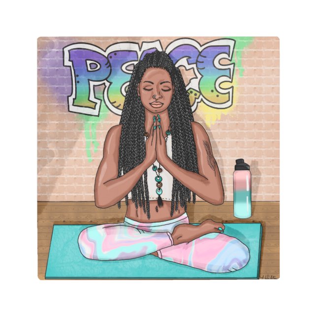 Paz y Meditación Arte Urbano (Anverso)