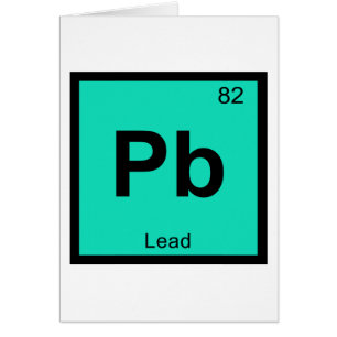 Pb - Química del Plomo Símbolo de la Tabla Periódi