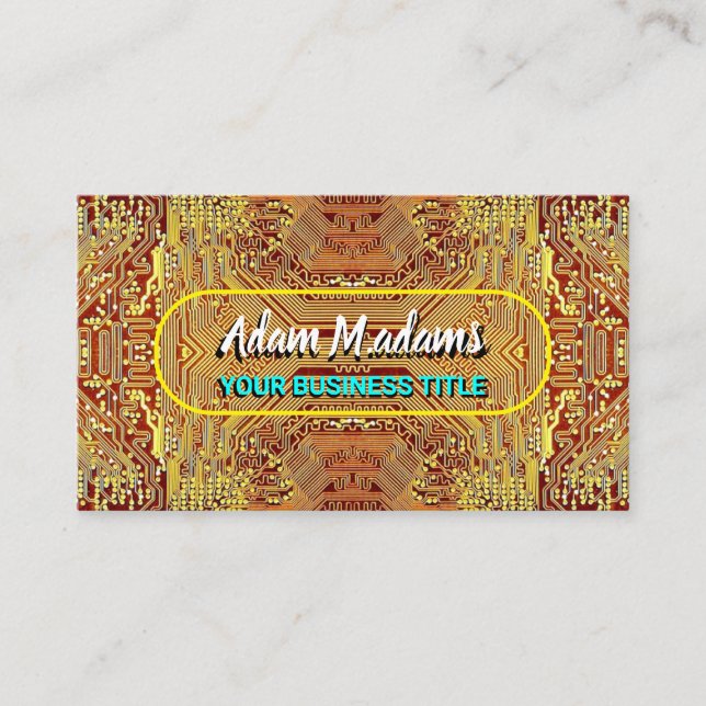 PCB, tarjeta de circuitos impresos electrónicos QR (Anverso)