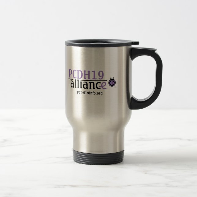 PCDH19 Alliance viajan taza (Derecha)