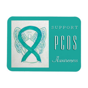 PCOS Síndrome de Ovario Poliquístico Imanes de Con