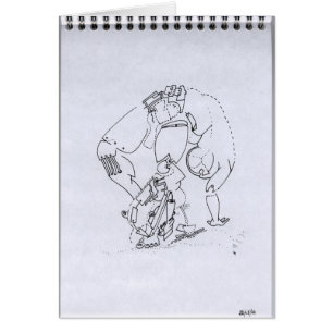 PDD17 Pequeños garabatos de cibercuerpos deprimido