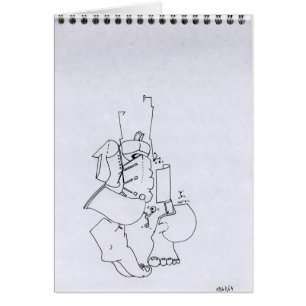 PDD56 Pequeños dibujos de W dibujos de pies surrea