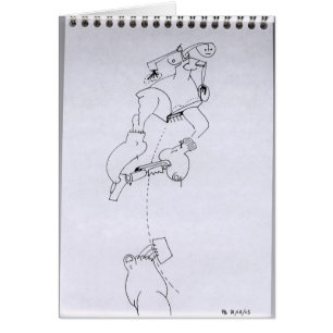 PDD 6 Pequeños dibujos débiles ¿Qué pasa? Tarjeta