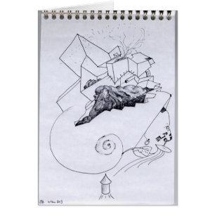 PDD Pequeña debilidad Dibuja tarjeta extraña surre