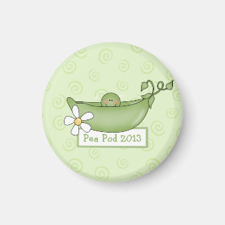 Pea en un imán de Baby Shower Pod